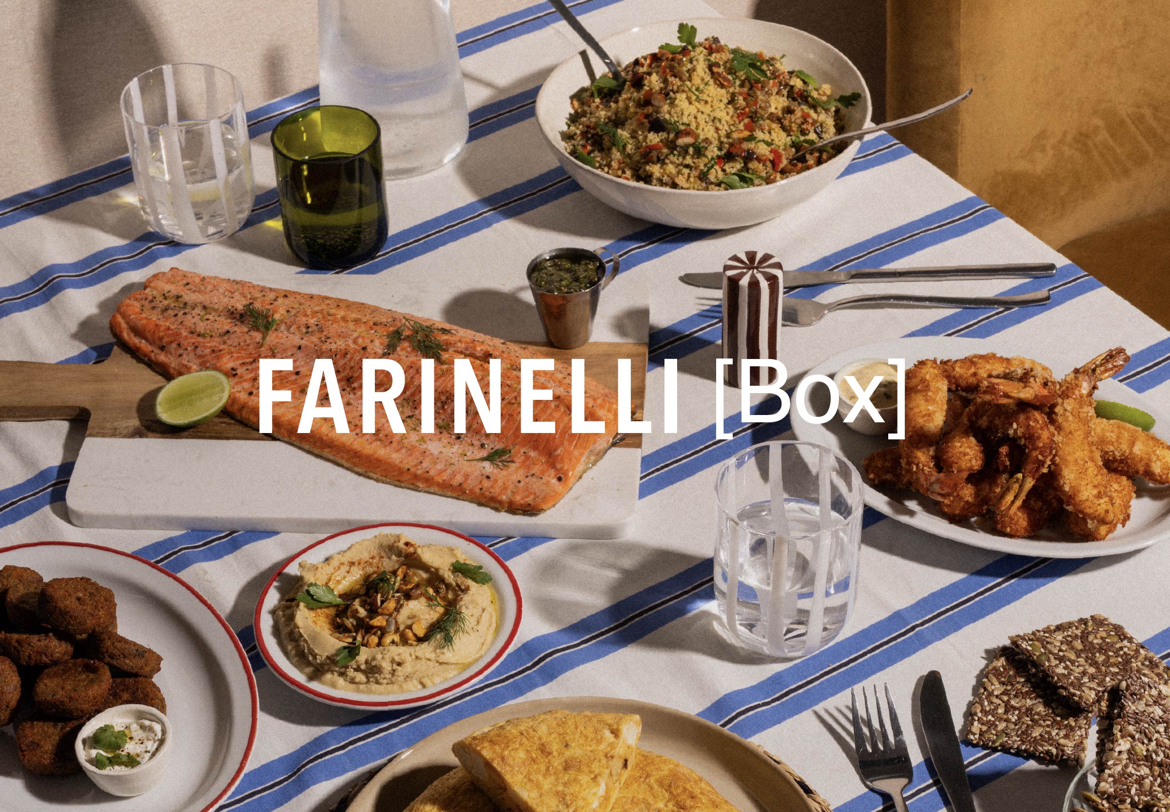 Farinelli Box - Vos ponés la mesa, nosotros el banquete