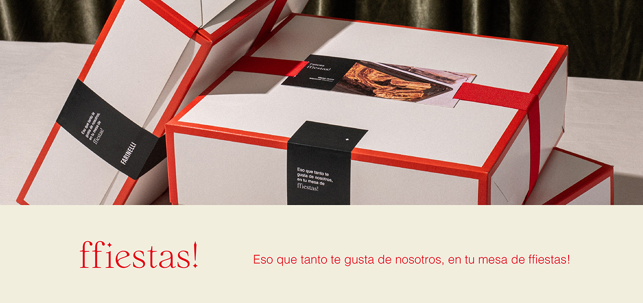 Farinelli Fiestas - Eso que tanto te gusta de nosotros, en tu mesa de fiestas